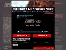 Tablet Screenshot of animalrecoverymission.org